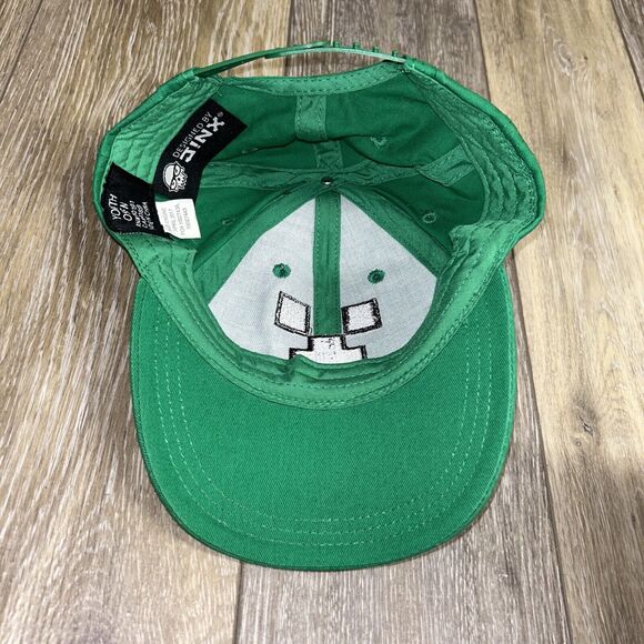 Minecraft Jinx Hat Cap Creeper Baseball Green Youth Adjustable OSFM - Picture 6 of 7